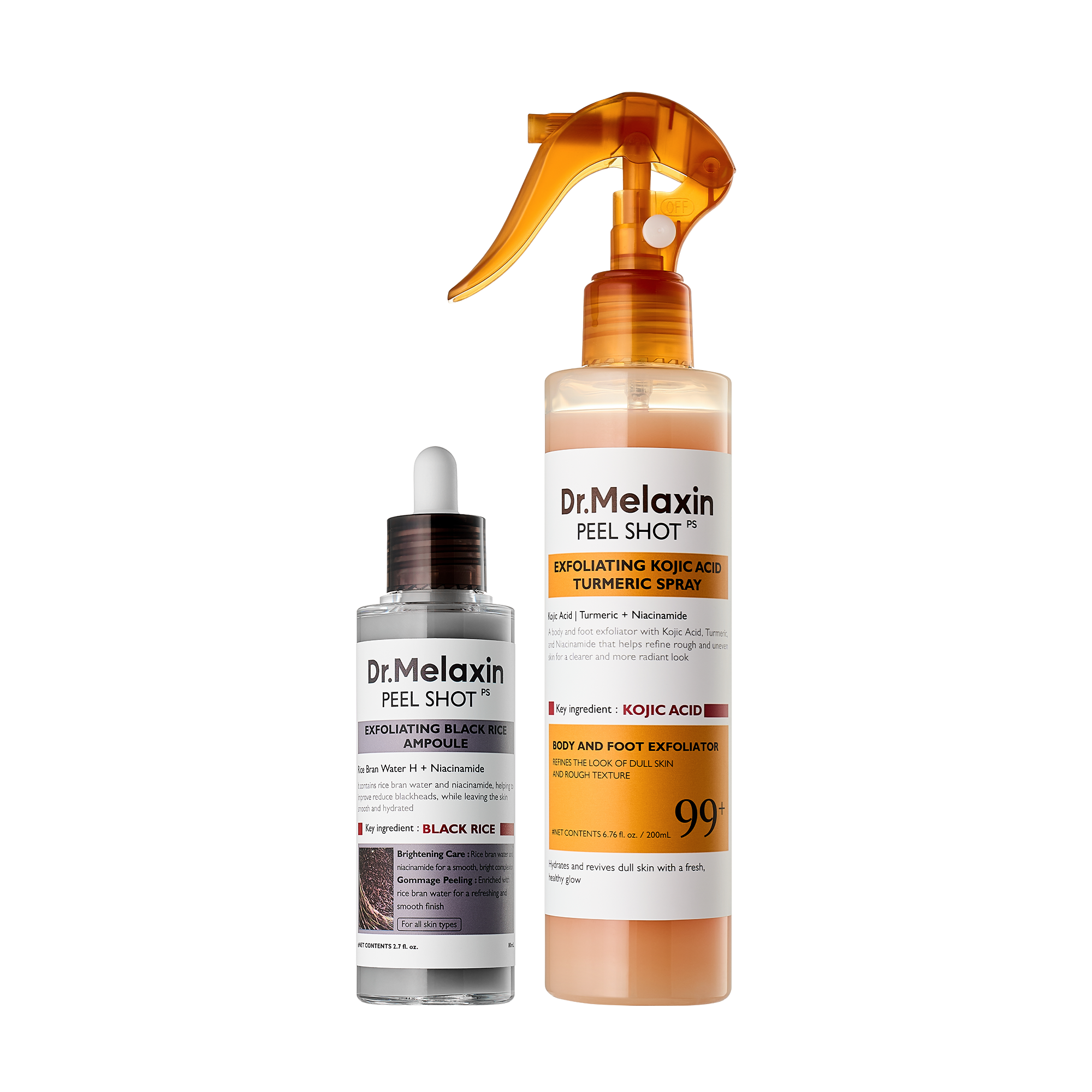 Body & Face Peel Shot Duo