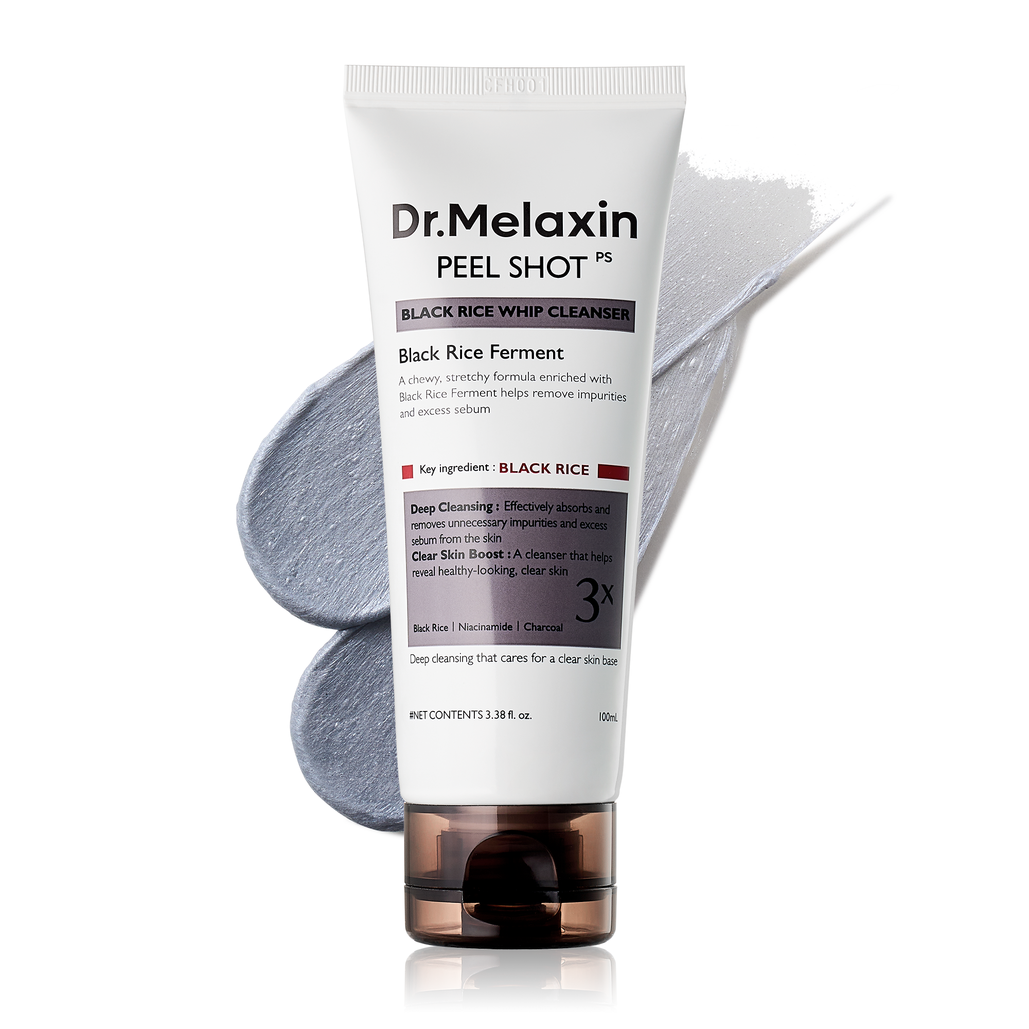 Peel Shot Black Rice Mochi Whip Cleanser